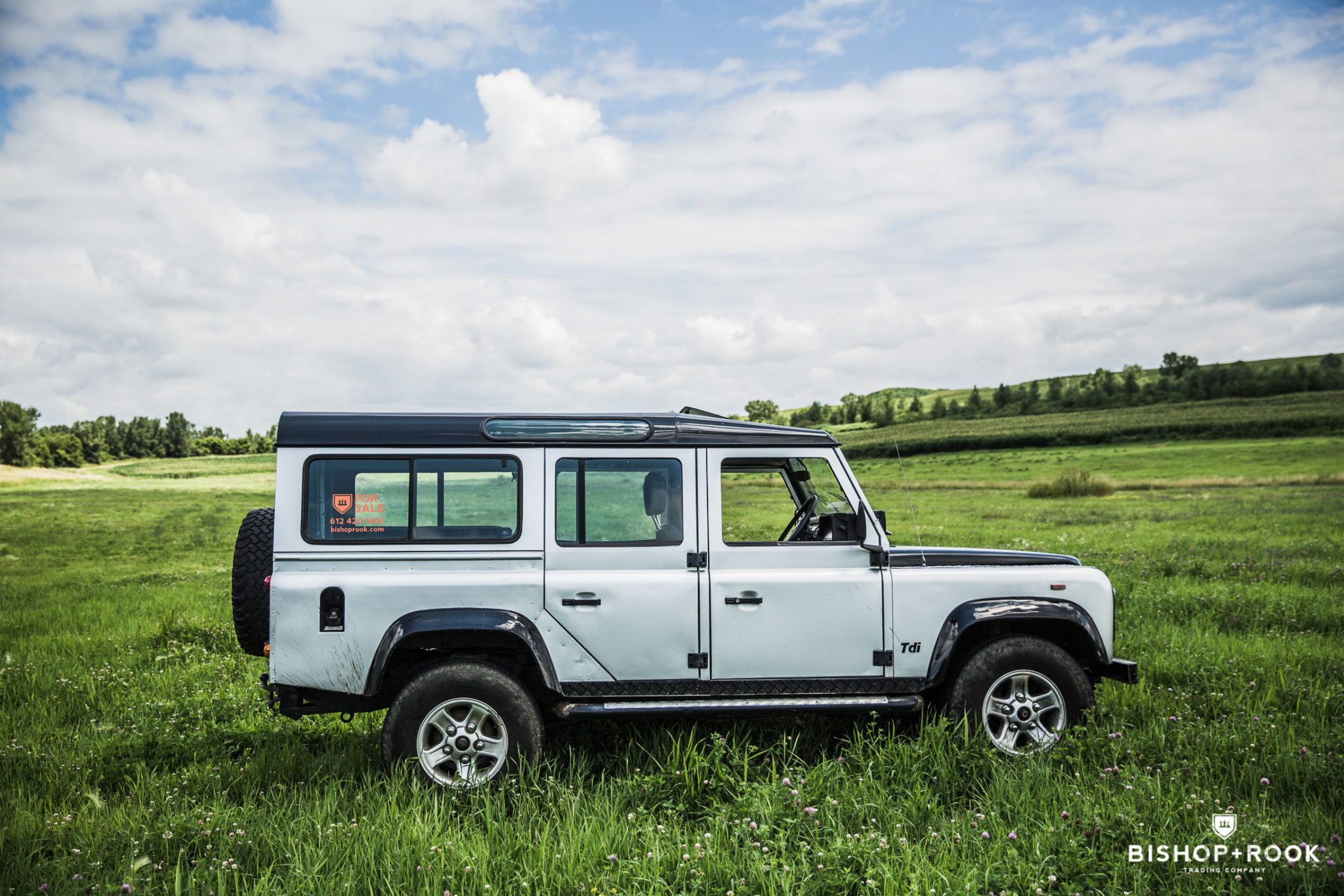 1989 Land Rover Defender 110 - Silver - For Sale / BR003 - Bishop+Rook ...