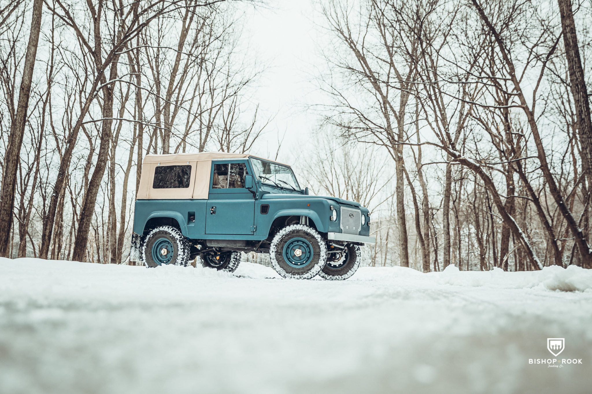 Custom Land Rover Defender Build Process - Bishop+Rook Heritage Defenders